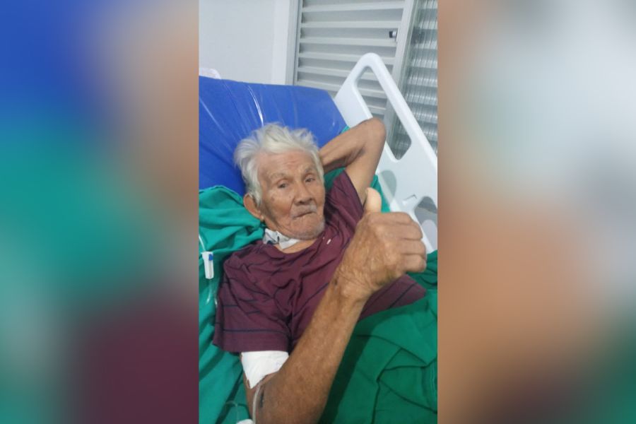 LÁSTIMA: Após acidente envolvendo ônibus da COM PVH, idoso pode perder o pé