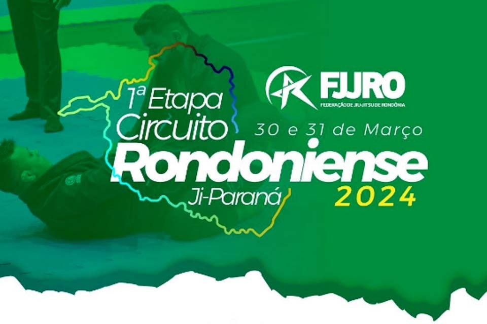 ARTE MARCIAL: 1ª Etapa do Circuito Rondoniense de Jiu-Jitsu 2024 acontece em Ji-Paraná