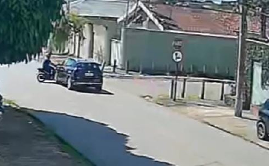 ATROPELADO: Vídeo mostra grave acidente com motociclista na 7 de Setembro
