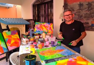  IVAN MARROCOS: Vernissage da exposição do artista plástico Eliardo Lima será nesta quinta