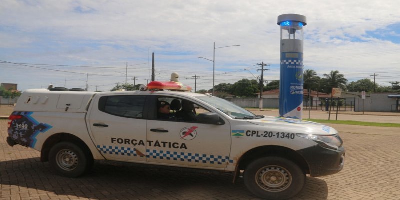 SEGURANÇA: População pode acionar a polícia apertando botão de emergência dos totens
