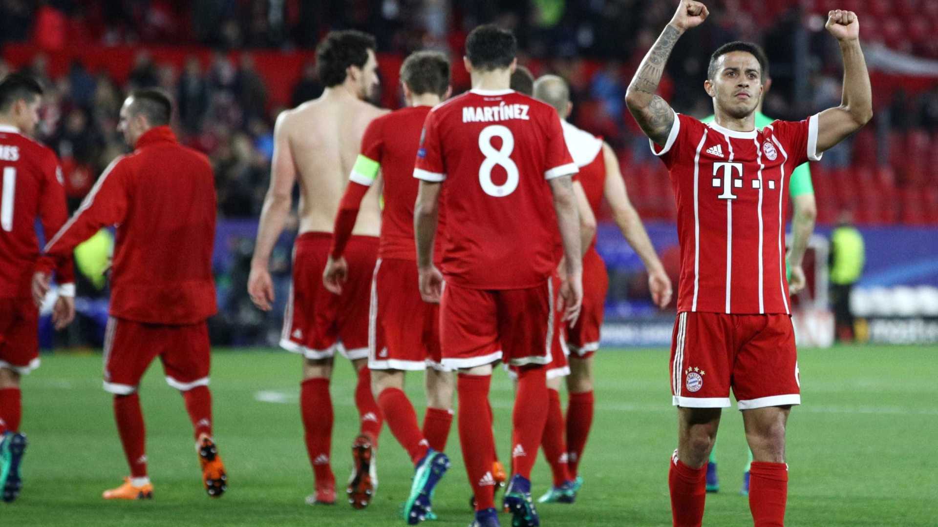 De virada, Bayern vence Sevilla fora de casa pelas quartas-de-final