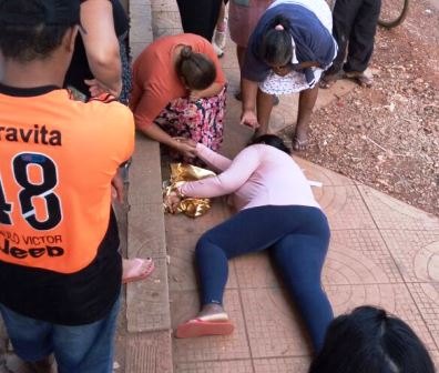 Motoqueiro ataca mulher a tiros em via pública de Porto Velho