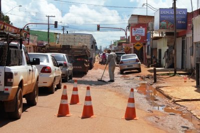 SEBOSO – Reparos são realizados de “qualquer jeito” 