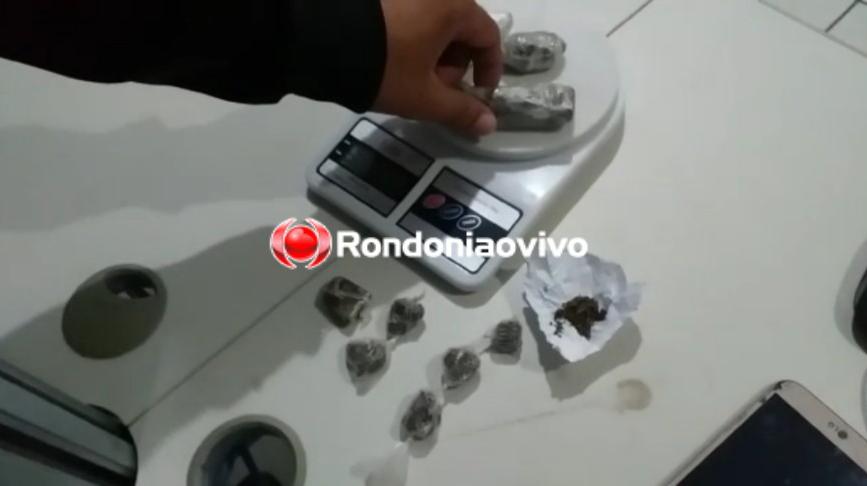 ORGULHO DO MADEIRA: Apenado flagrado com droga entrega traficante e os dois são presos