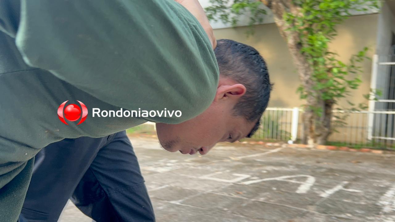 VÍDEO: DHPP prende acusado de matar mulher e amante dela; Homem foi carbonizado