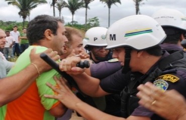 Presidente da Câmara Municipal de Porto Velho é agredido em reintegração de posse - Veja vídeo