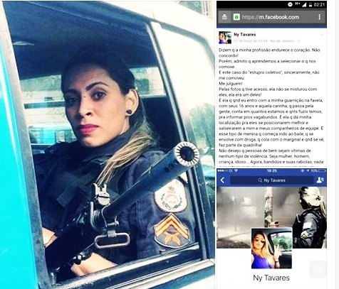 “Ela era um deles”, afirma PM sobre vítima de estupro coletivo 