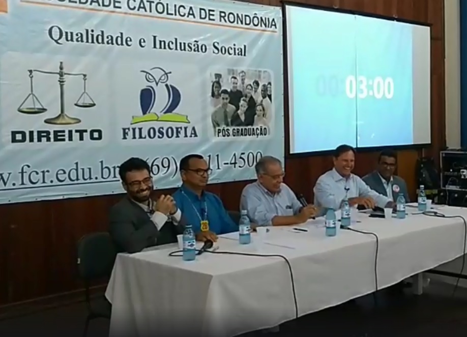 PROPOSTAS: Debate dos candidatos ao governo de RO na Católica