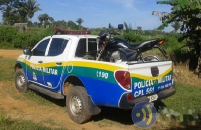 Menor é apreendido após ser pego com motocicleta furtada