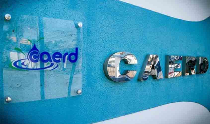 NOTA: Caerd emite nota sobre interrupção de abastecimento