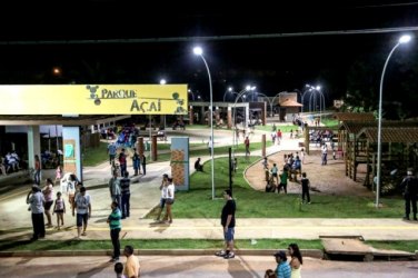 Governo inaugura Parque Açaí e transfere espaço para a prefeitura 