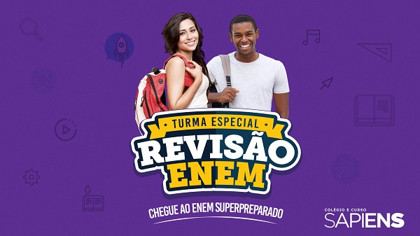 REFORÇO: Curso Sapiens abre turmas de revisão para o Enem 2018