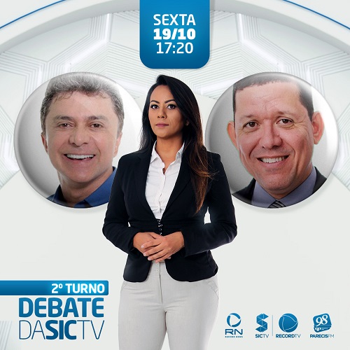 2º TURNO: Expedito Junior e Marcos Rocha participarão de debate na SIC TV