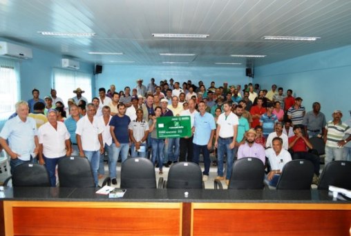 Município recebe incentivos para produtividade da agricultura familiar