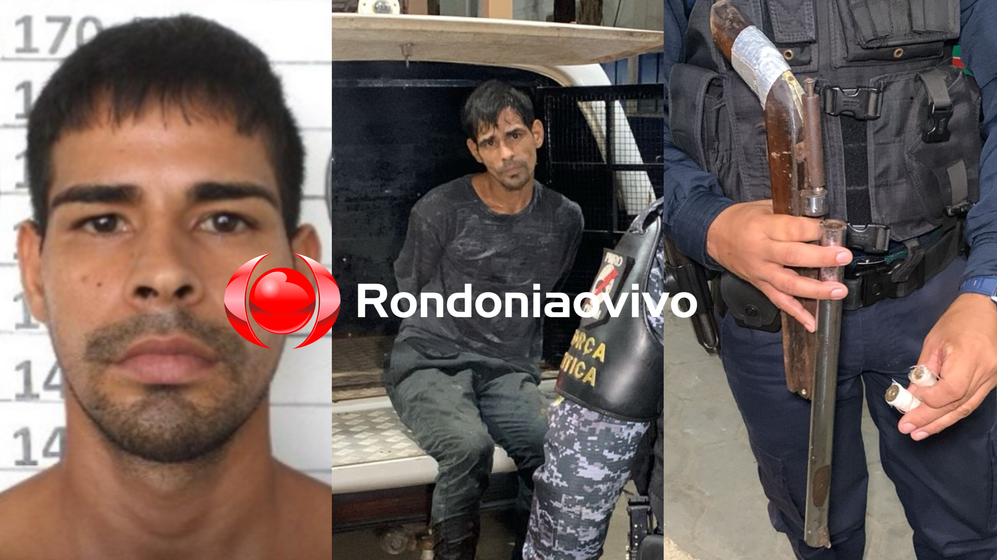 CONTIDO: Criminoso é baleado após confronto com a polícia 