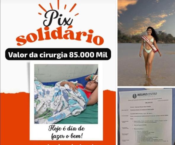 SOLIDARIEDADE: Jovem de Costa Marques sofre acidente e precisa de ajuda para cirurgia urgente