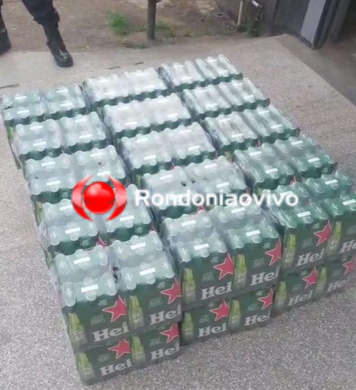 VÍDEO: Equipe do sargento Machado prende estelionatário com várias caixas de Heineken 