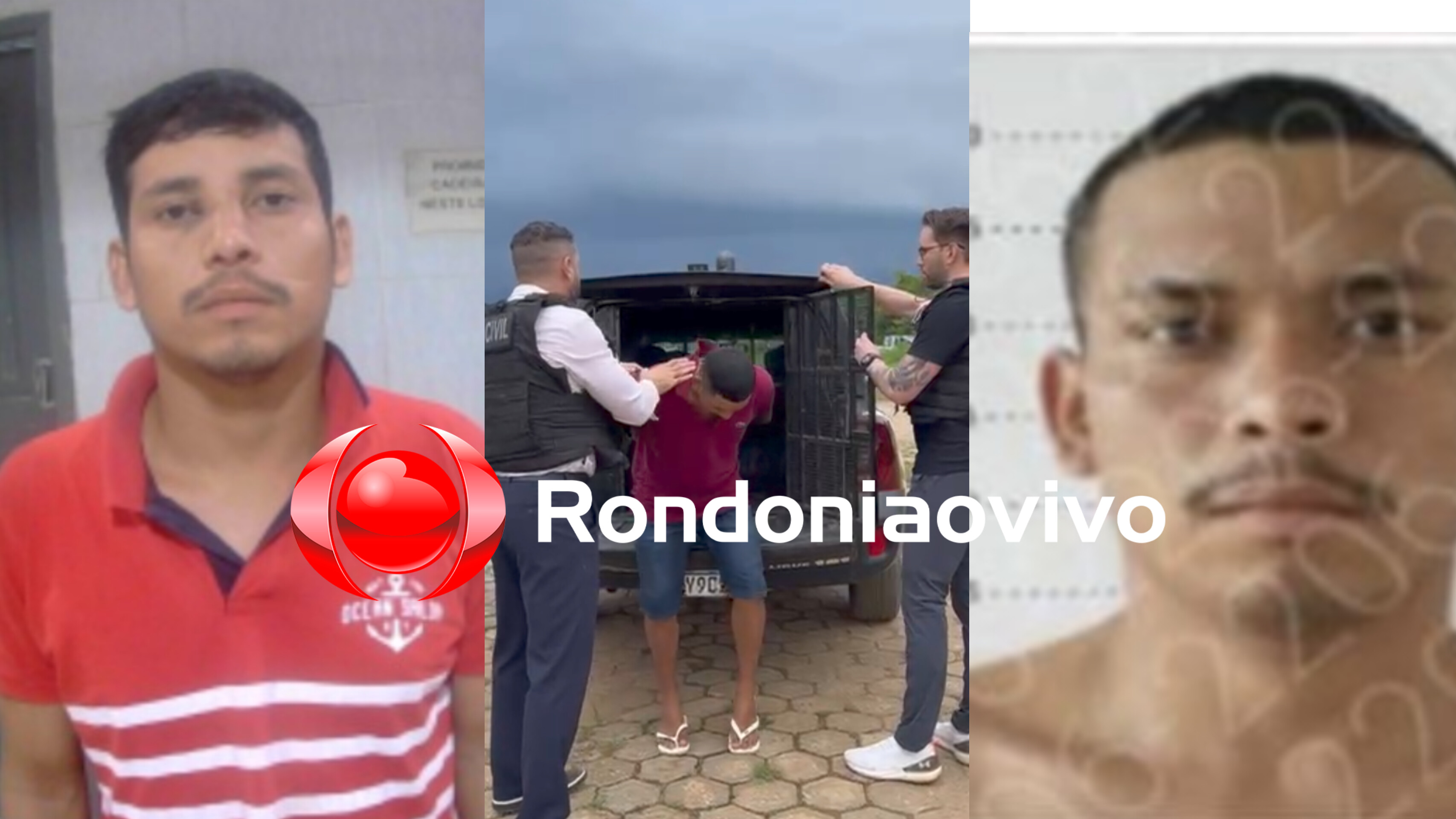 VÍDEO: 'Mandi do CV' acusado de homicídio se entrega à polícia