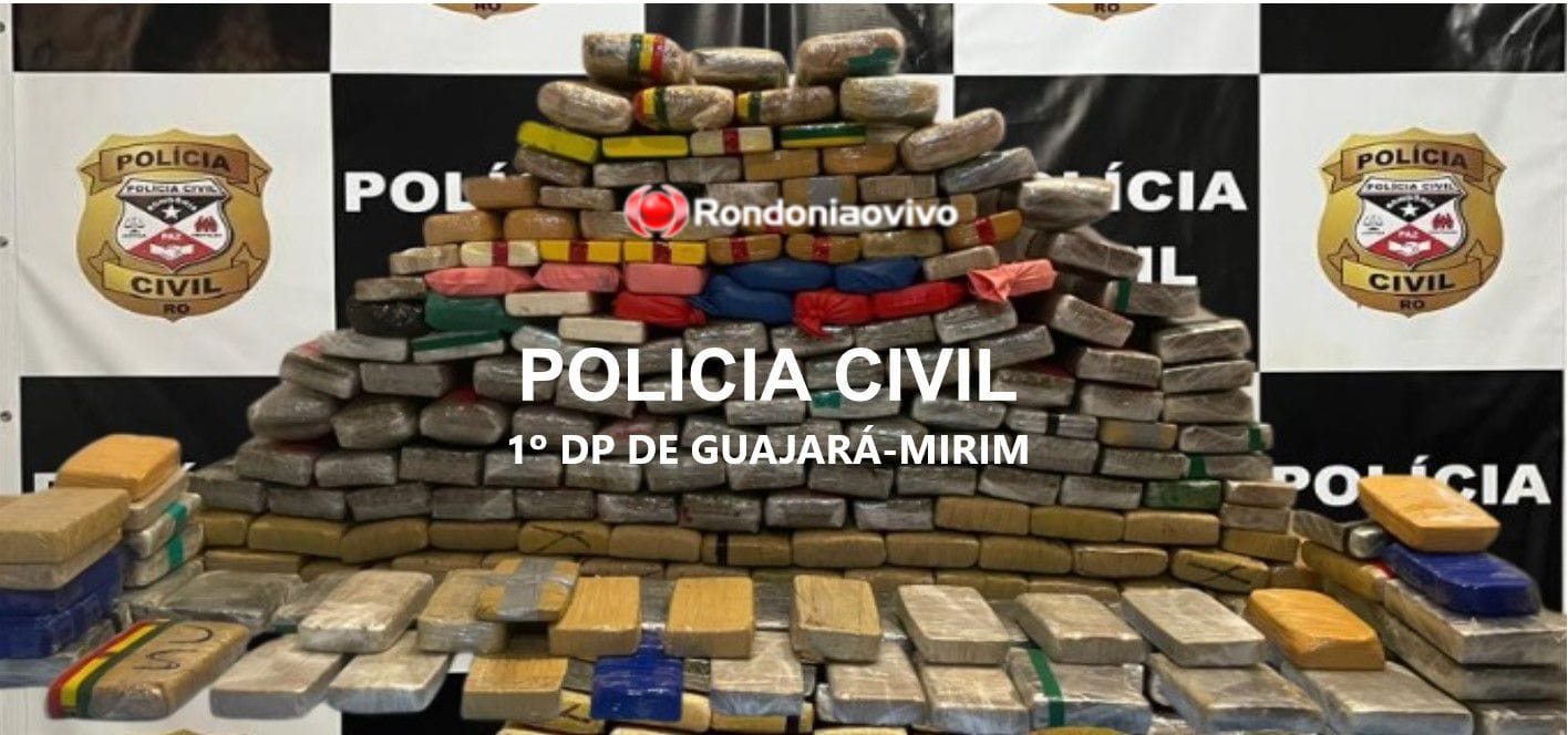 URGENTE: Polícia Civil apreende 300 quilos de drogas e dois são presos