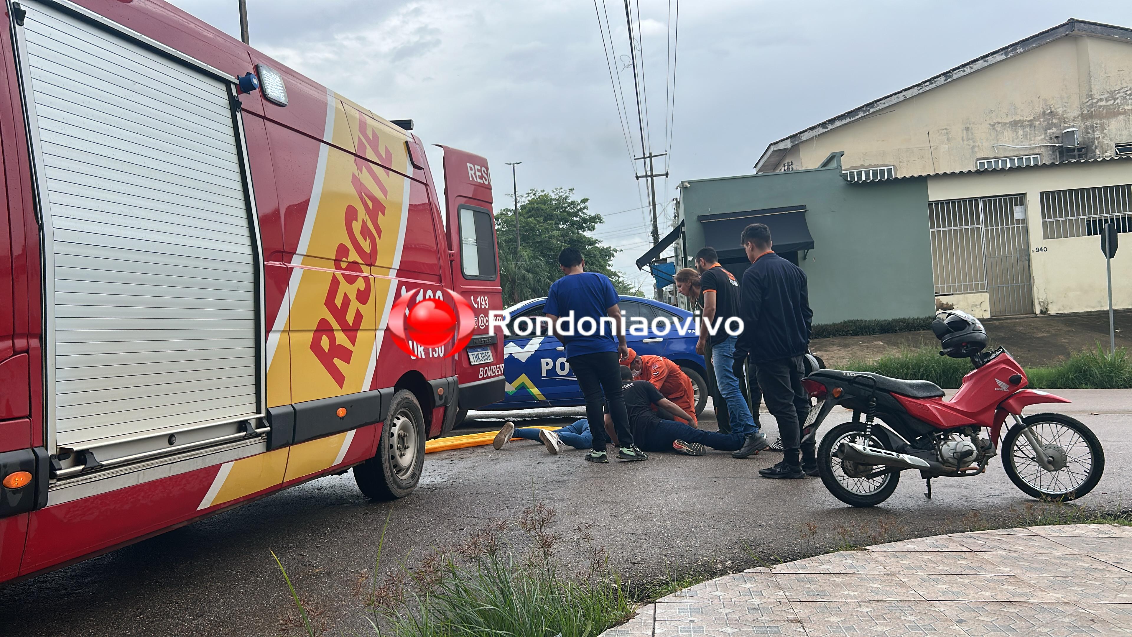 OMISSÃO DE SOCORRO: Motorista foge após provocar acidente e deixar casal ferido
