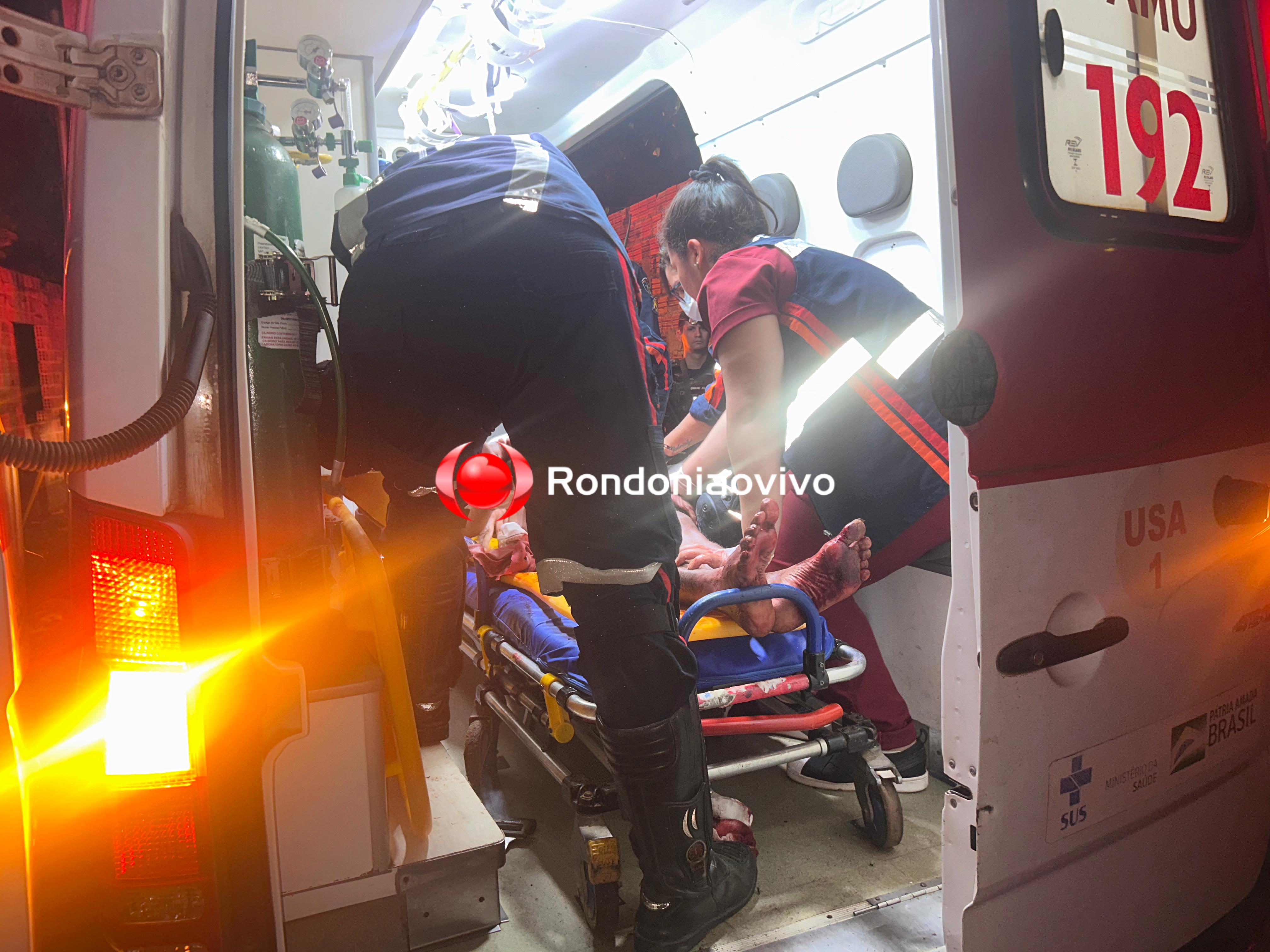 QUATRO DISPAROS: 'Bizuga' sofre ataque a bala e fica caído em cima de formigueiro 