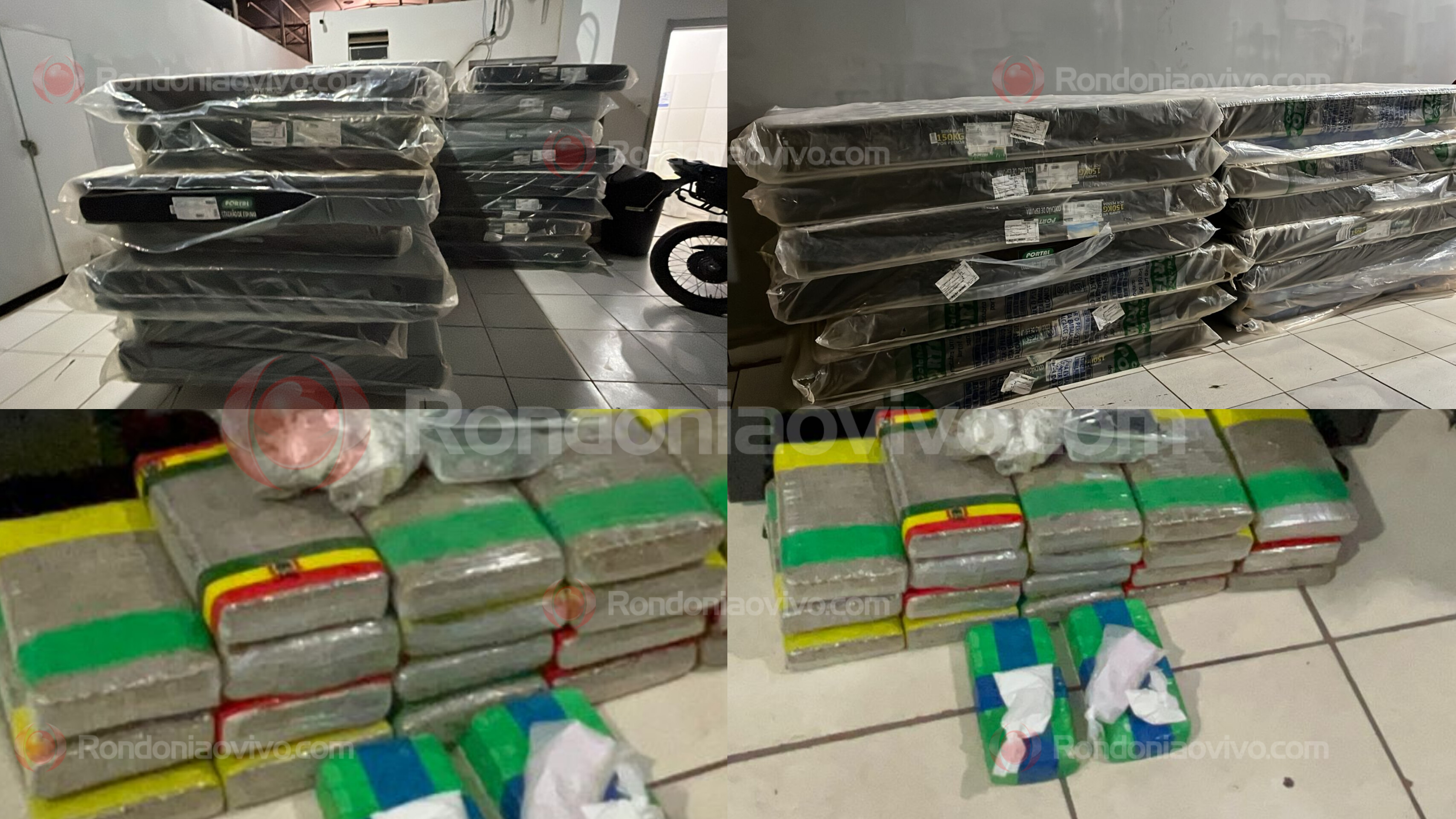 URGENTE: PM flagra trio com vários tabletes de drogas e colchões sem procedência 