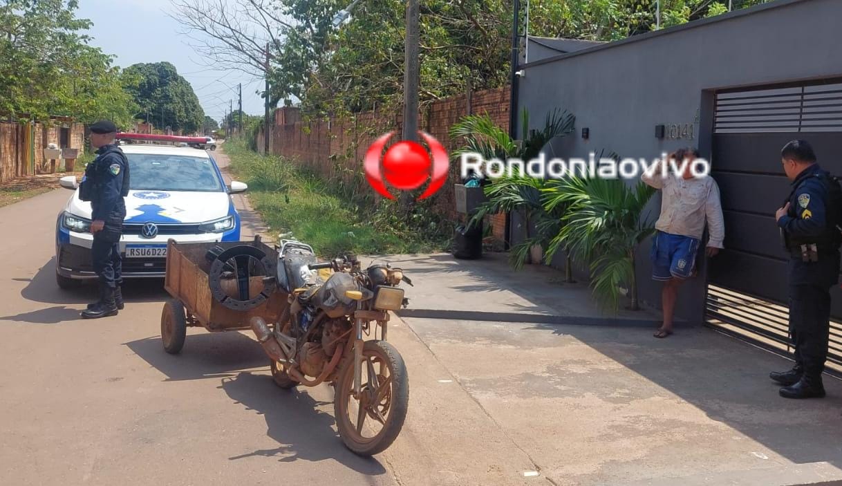 RAIVA DE ESTRANGEIROS: Equipe do sargento Machado prende homem acusado de xenofobia 