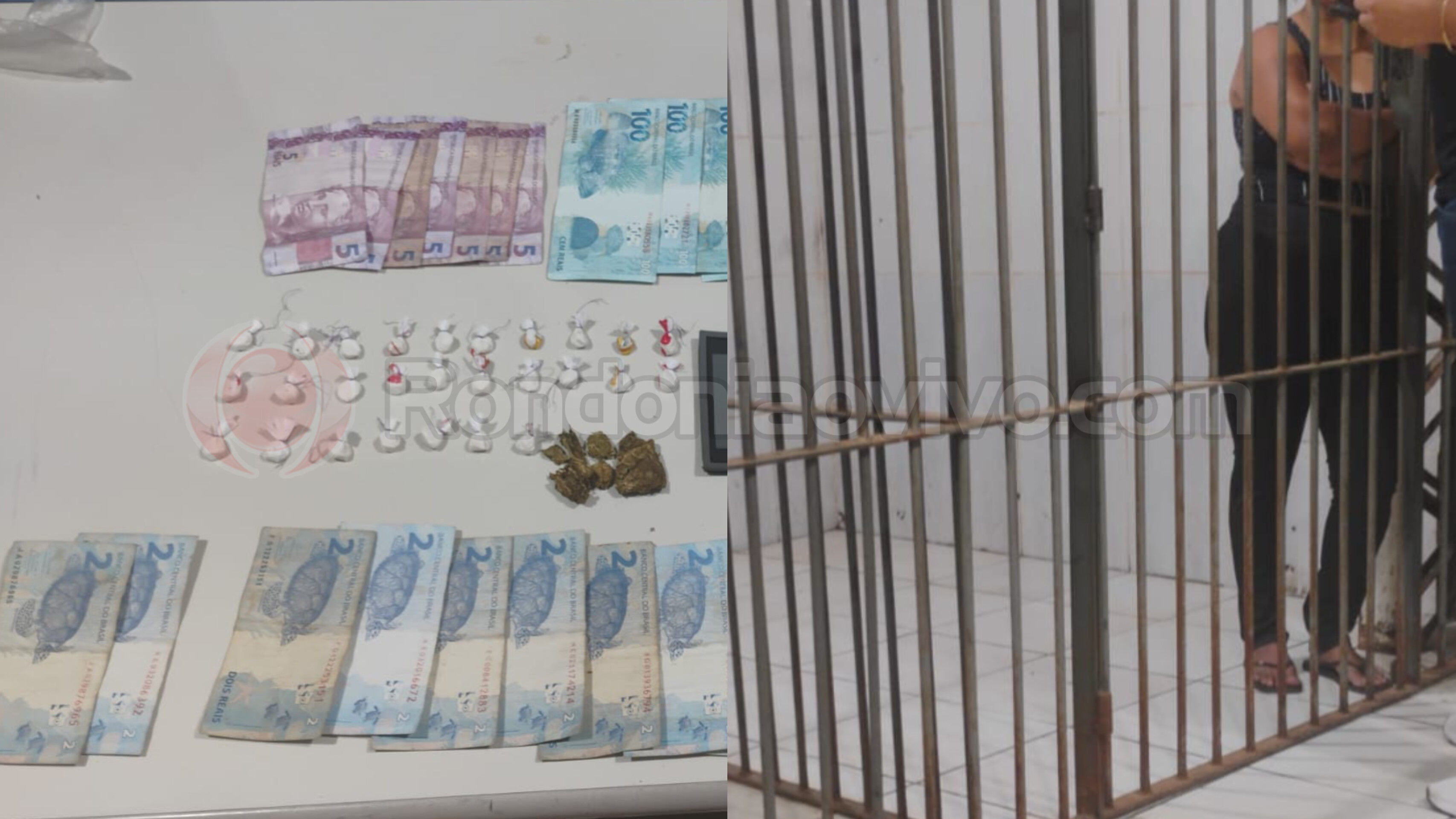 BECO TILÁPIA: Mulher é presa tentando engolir drogas ao ser flagrada vendendo para viciado 