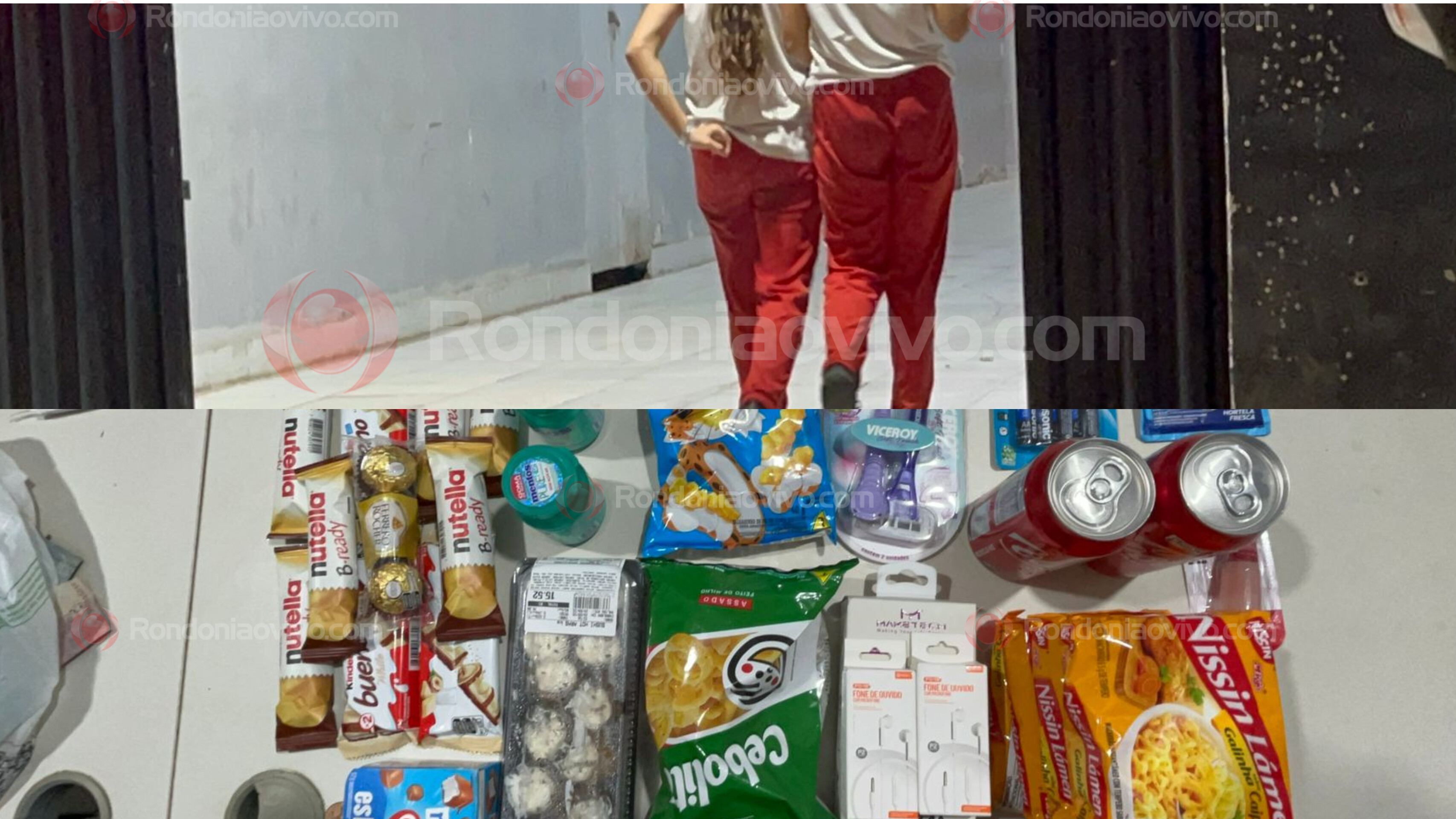 FARDADAS: Alunas de escola Militar são detidas por furto de várias  mercadorias no Arasuper