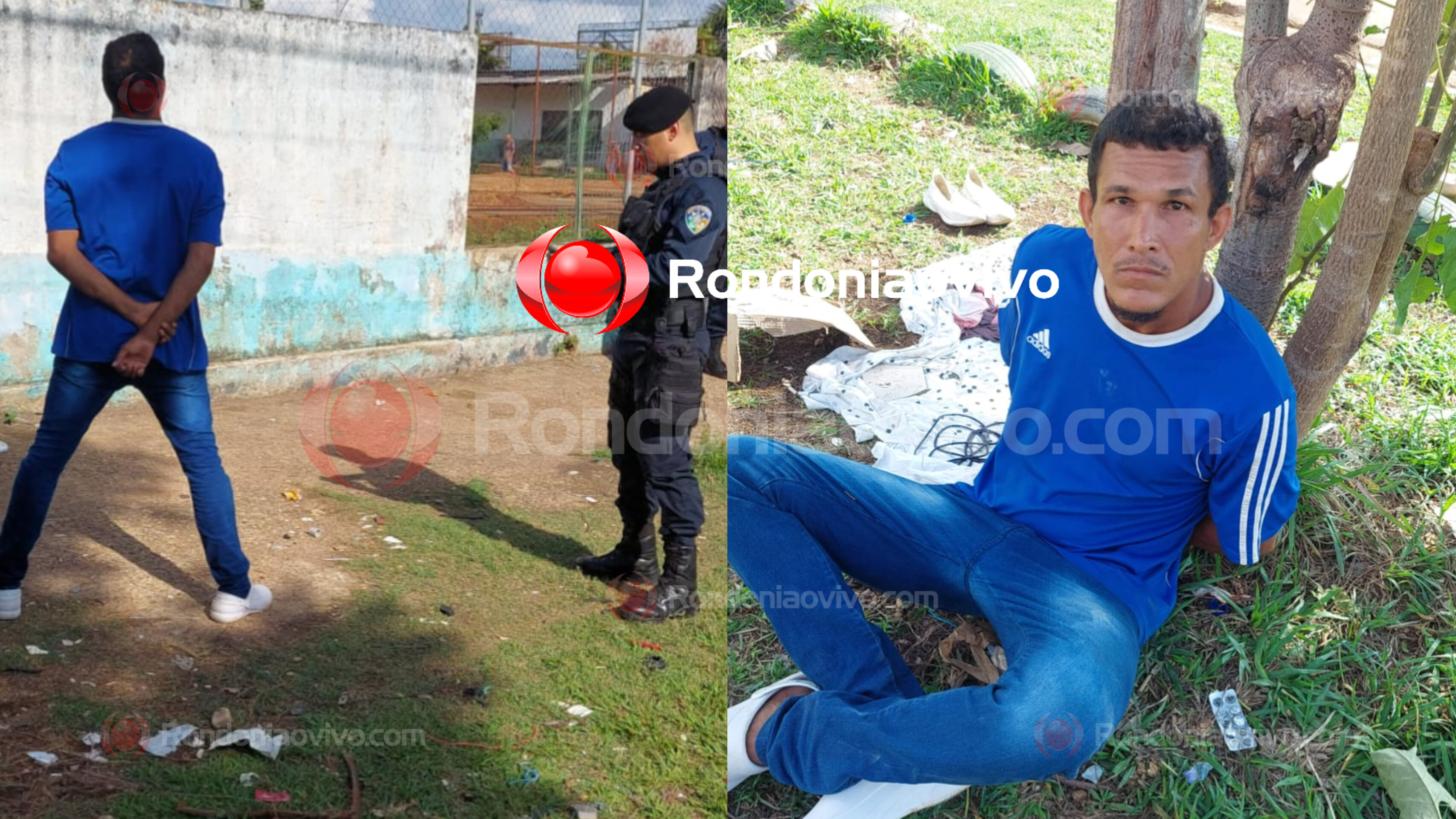 CAIU: Equipe do sargento Machado prende foragido no Embratel 