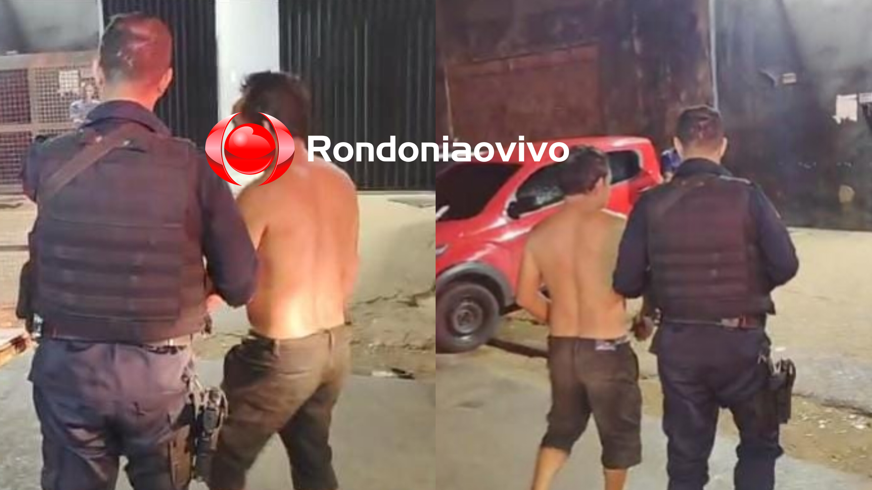 POR CIÚMES: PM prende homem que tentou matar ex-mulher e atual companheiro dela