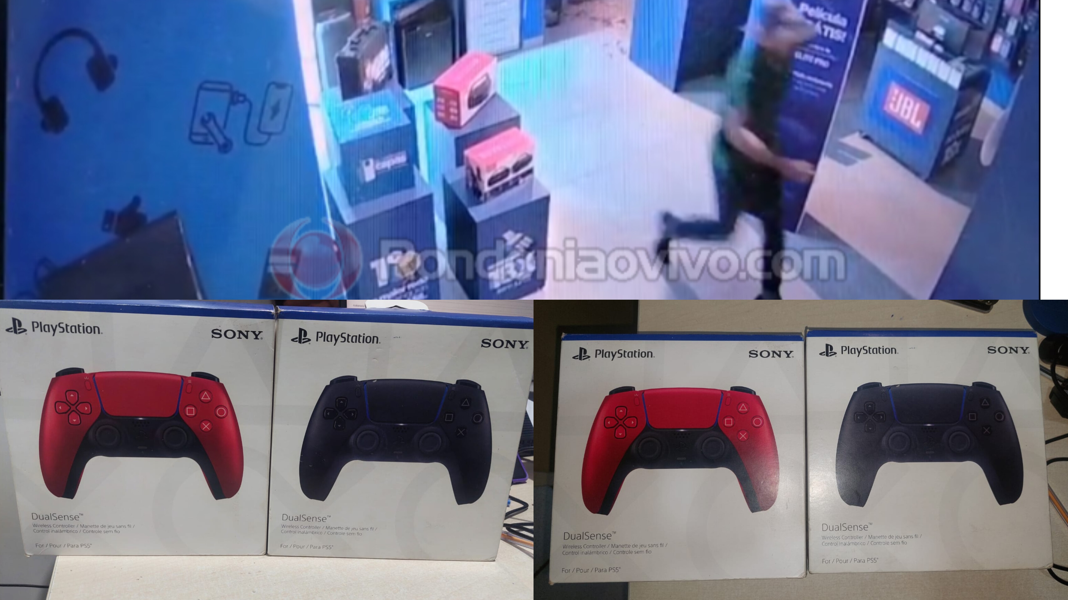 VEJA VÍDEO: Equipe do sgt Machado prende comerciante e mulher com objetos furtados em loja 