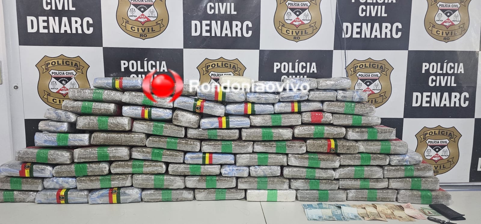 OPERAÇÃO: Denarc e Sevic de Guajará prendem quadrilha com 70 Kg de skunk