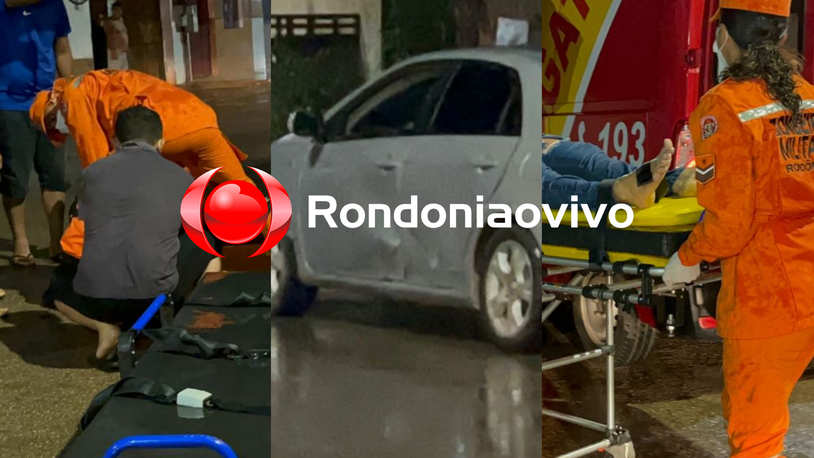 MANÉ GARRINCHA: Mulher em moto fica lesionada após motorista de Corolla avançar preferencial 