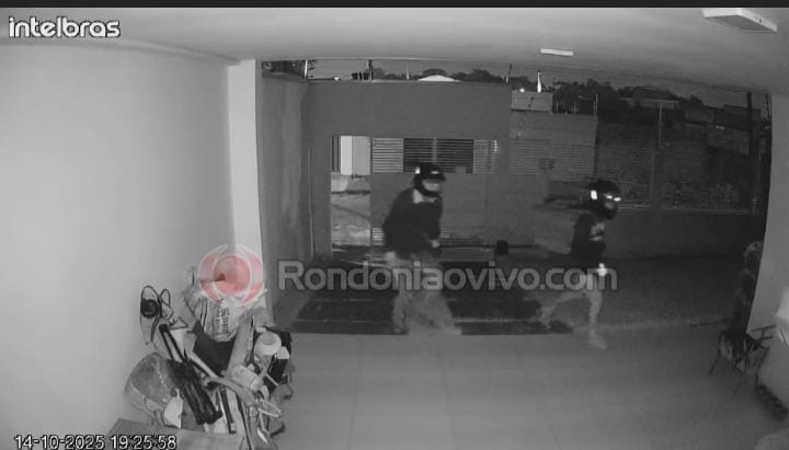 VÍDEO: Criminosos invadem casa de médico e fogem levando armas e 200 munições 