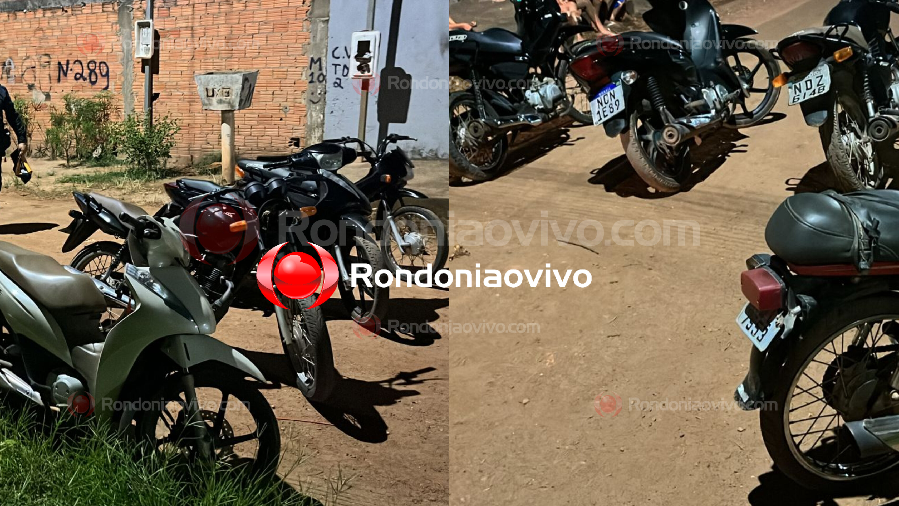 ASSISTA: Operação da equipe do sargento Machado recupera várias motocicletas roubadas 