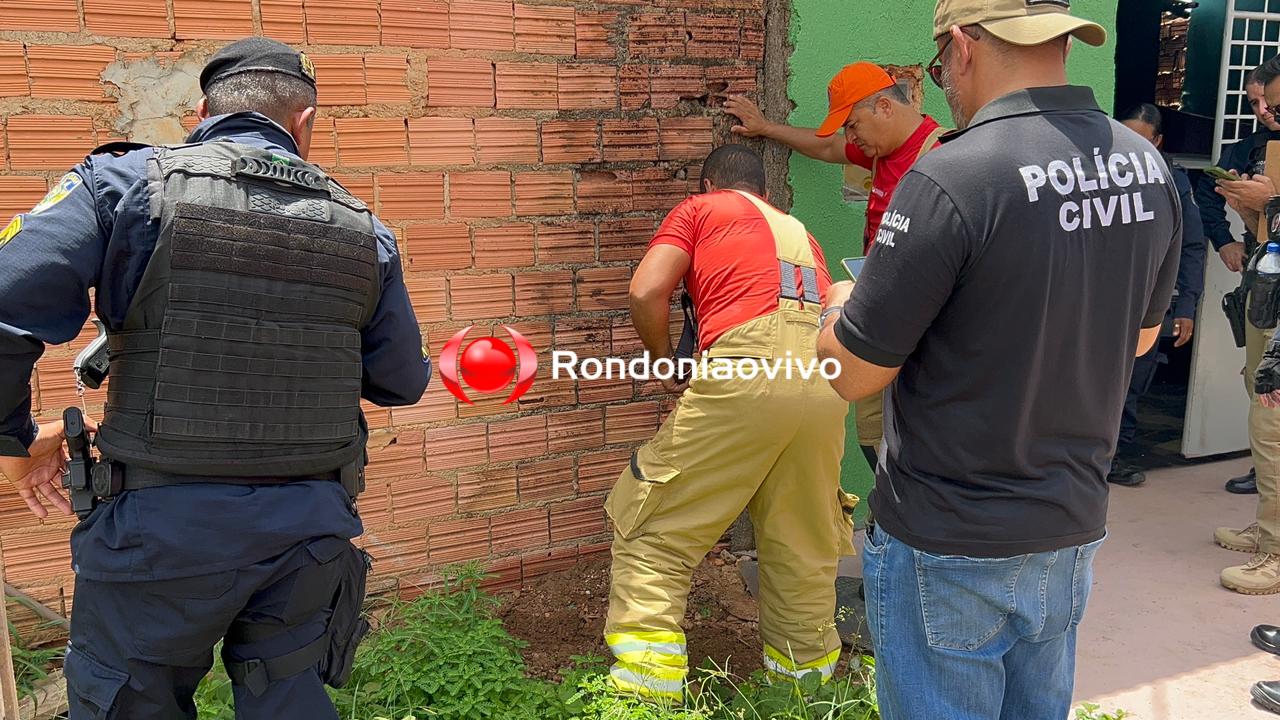 NA COVA RASA: Mãe que enterrou feto diz que caiu acidentalmente no banheiro e é depressiva