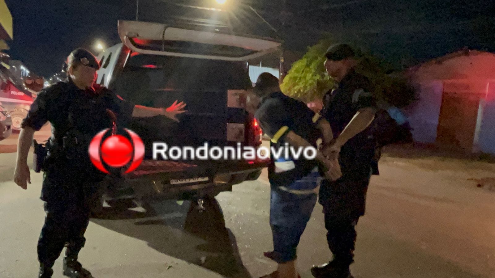 VÍDEO: Mais um ataque a tiros é registrado no bairro Lagoa; Dois são presos com armas