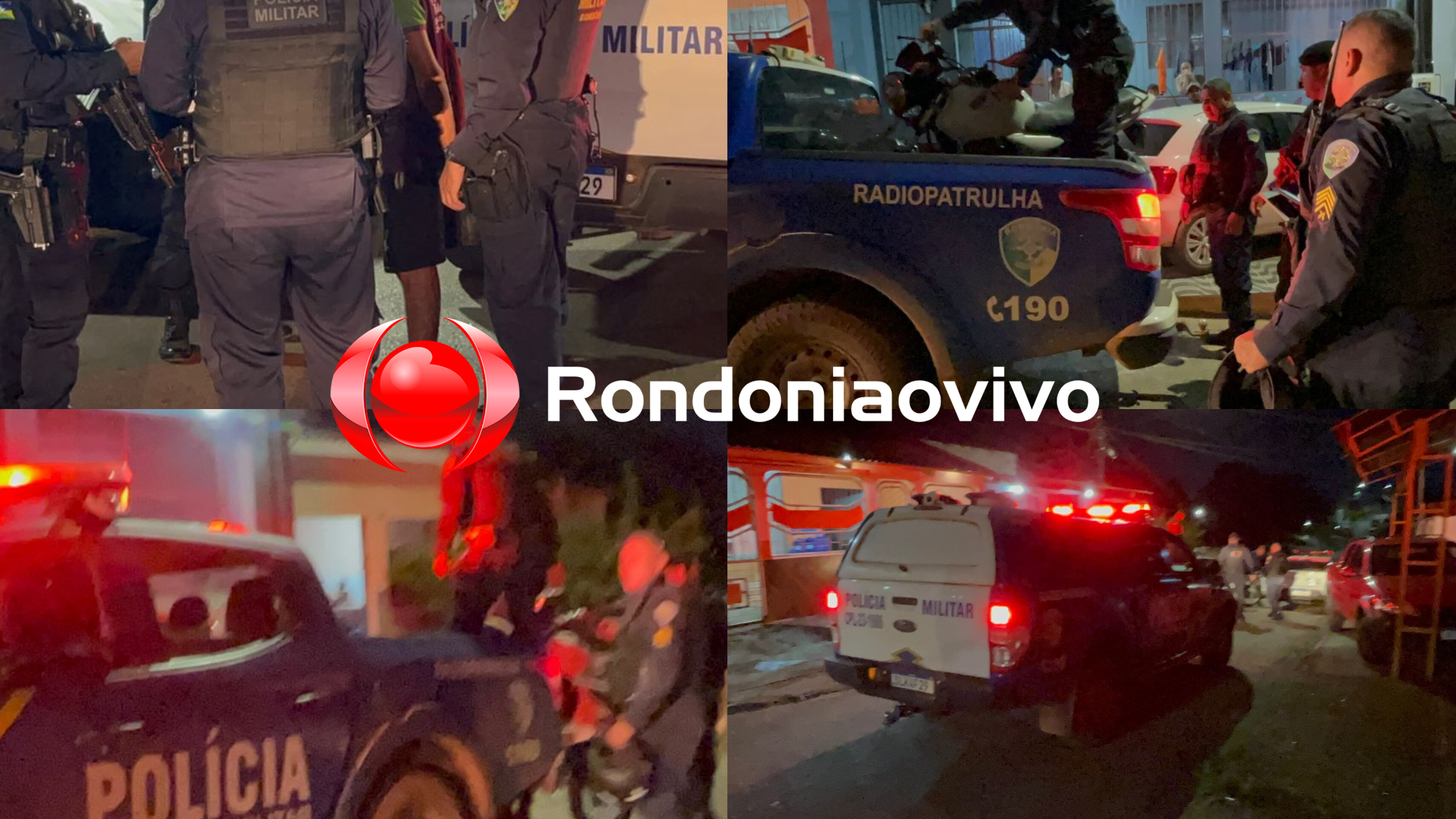 URGENTE: Intensa perseguição policial a dupla de moto na zona Sul