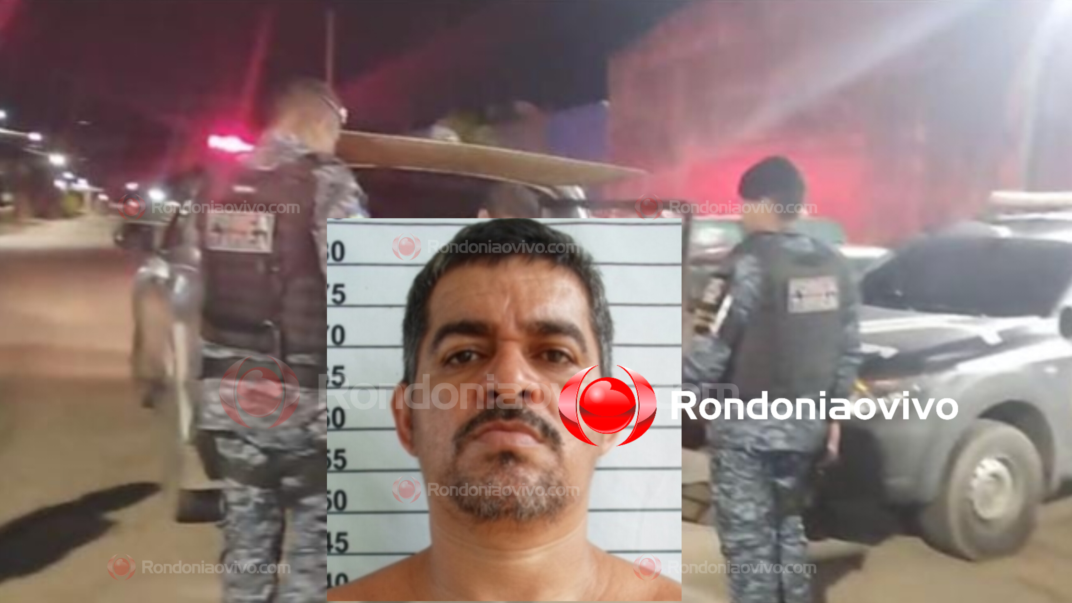 FICOU NERVOSO: Procurado por roubo, receptação e porte ilegal é preso pela PM