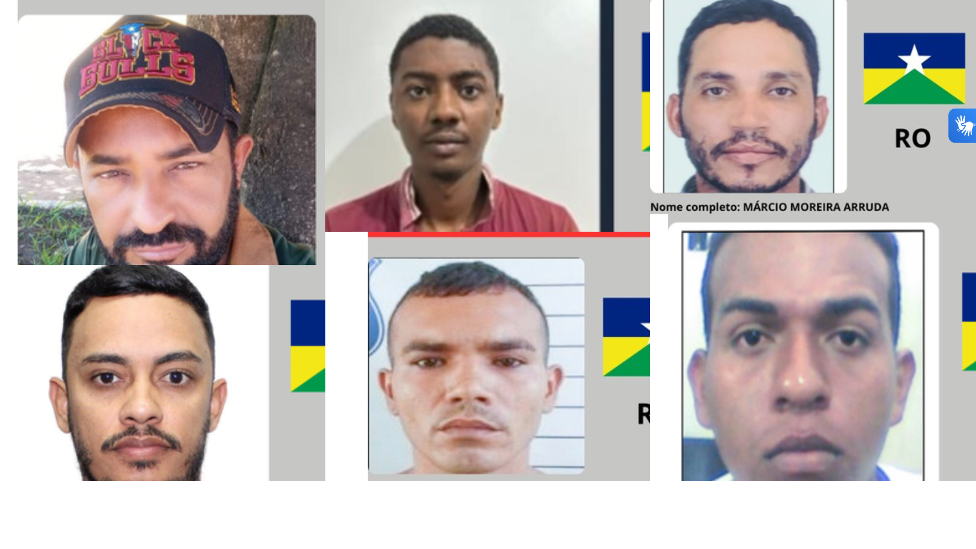 CAÇADOS: Veja os oito criminosos de RO mais procurados na lista nacional de foragidos