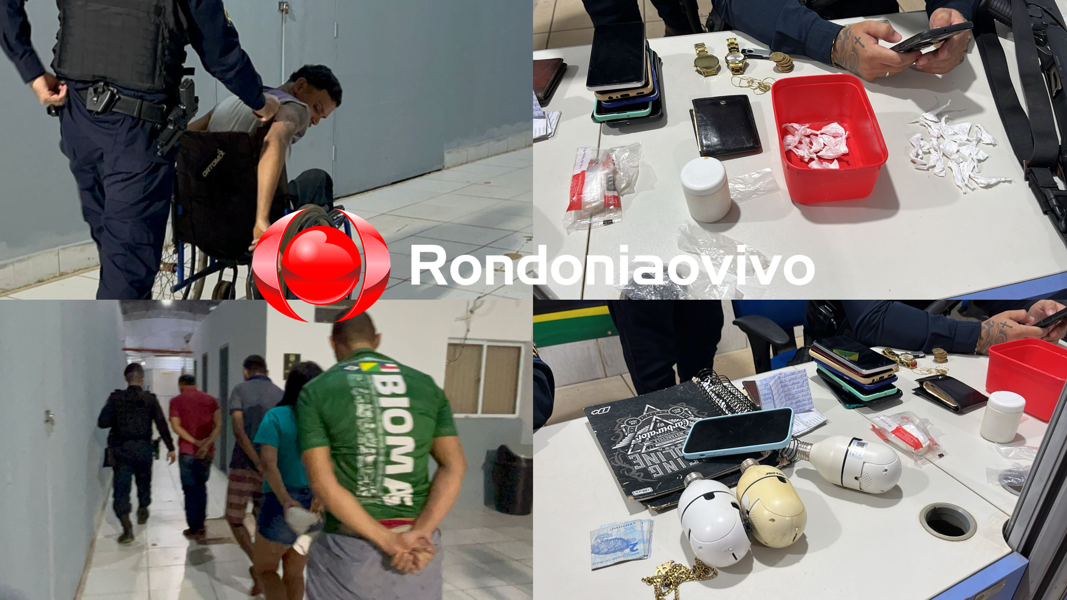 TRÁFICO: Cadeirante e comparsas são presos por tráfico em boca de fumo no Castanheira 