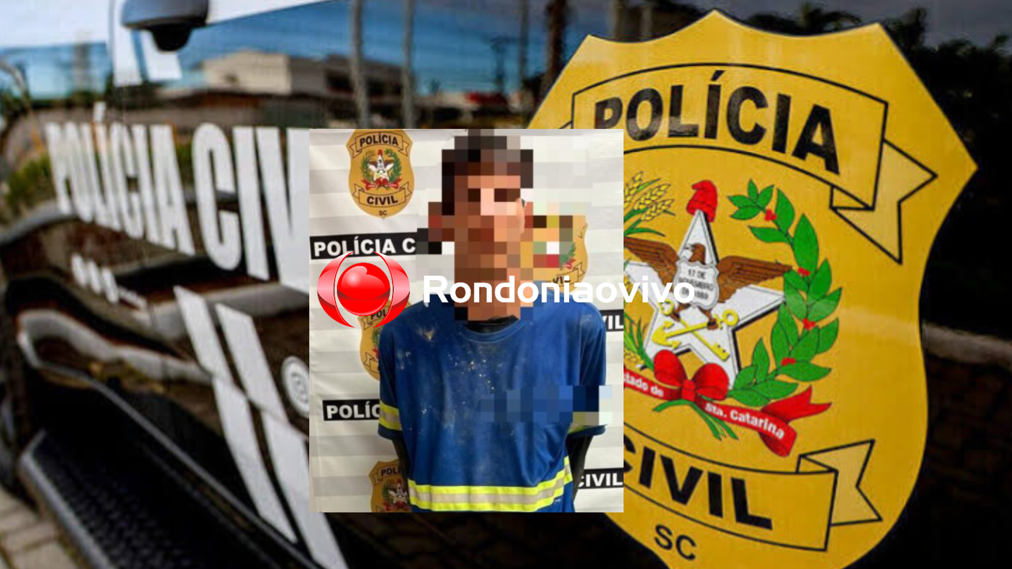 NÃO ESCAPOU: Venezuelano ladrão de veículos em Rondônia é preso em Santa Catarina 