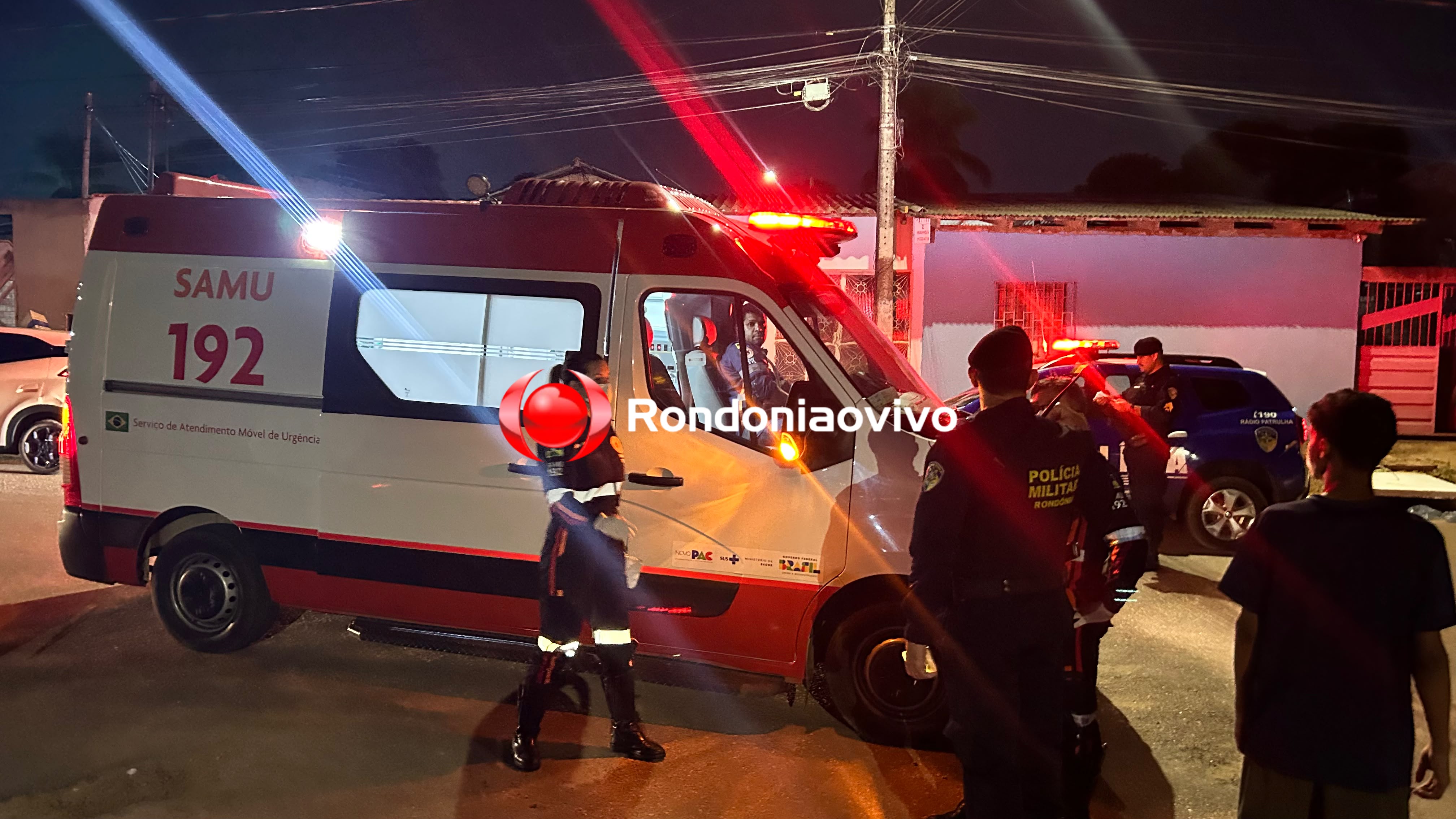 URGENTE: Homem é esfaqueado após agredir a esposa