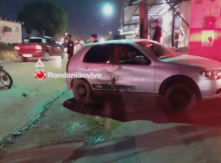 ACIDENTE: Motoboy fica lesionado após colisão com carro na zona Sul