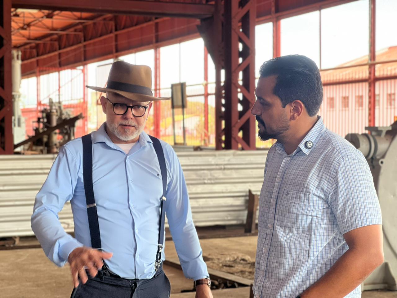 REVITALIZAÇÃO: Vereador Dr. Gilber discute o futuro do complexo da Madeira-Mamoré