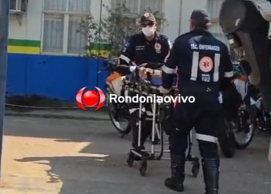 NA ESCOLA: Aluno de 15 anos sofre fratura no fêmur durante partida de futebol 