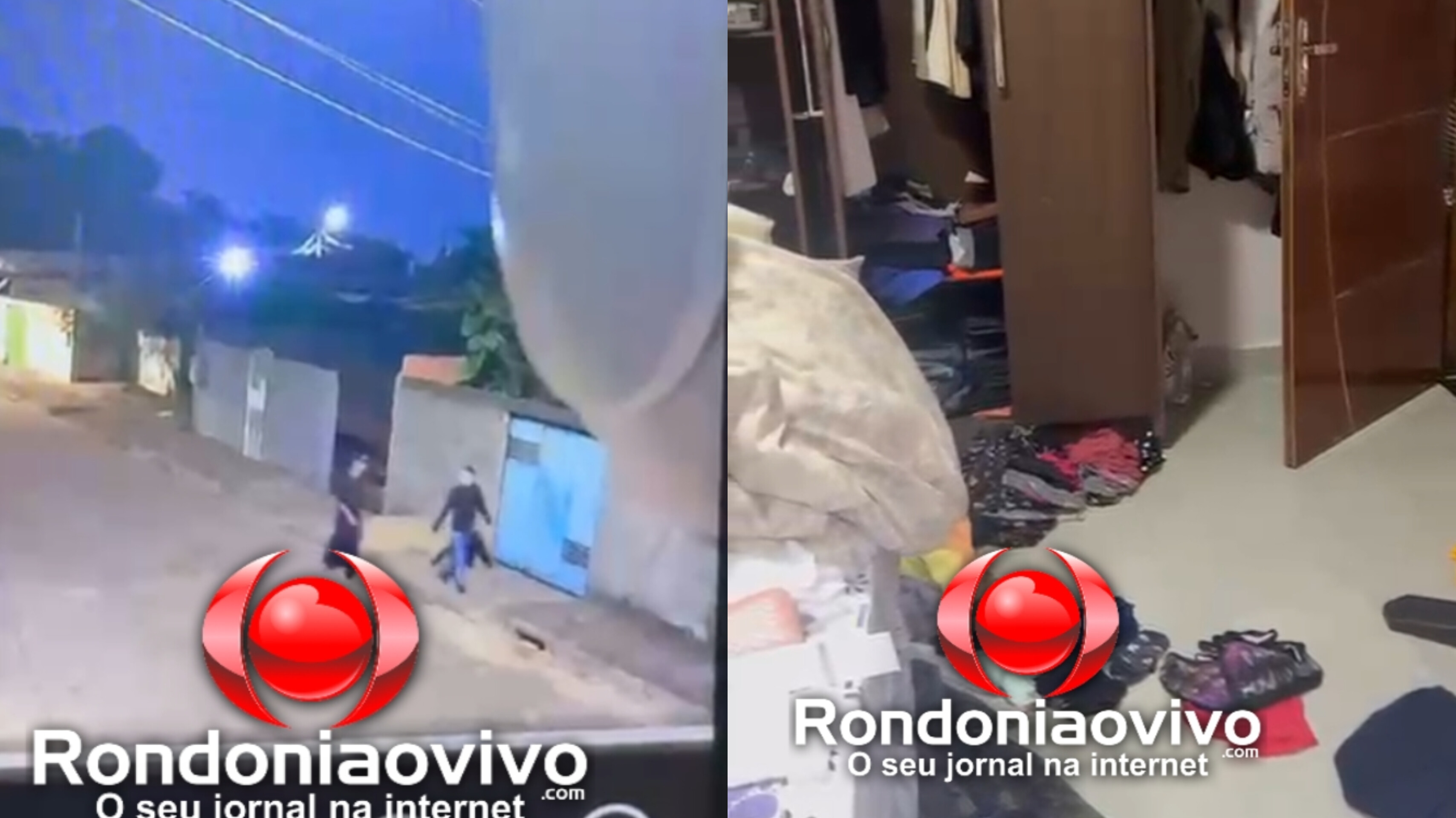 VÍDEO: Vigilante é agredido a coronhadas durante roubo de carro e outros objetos