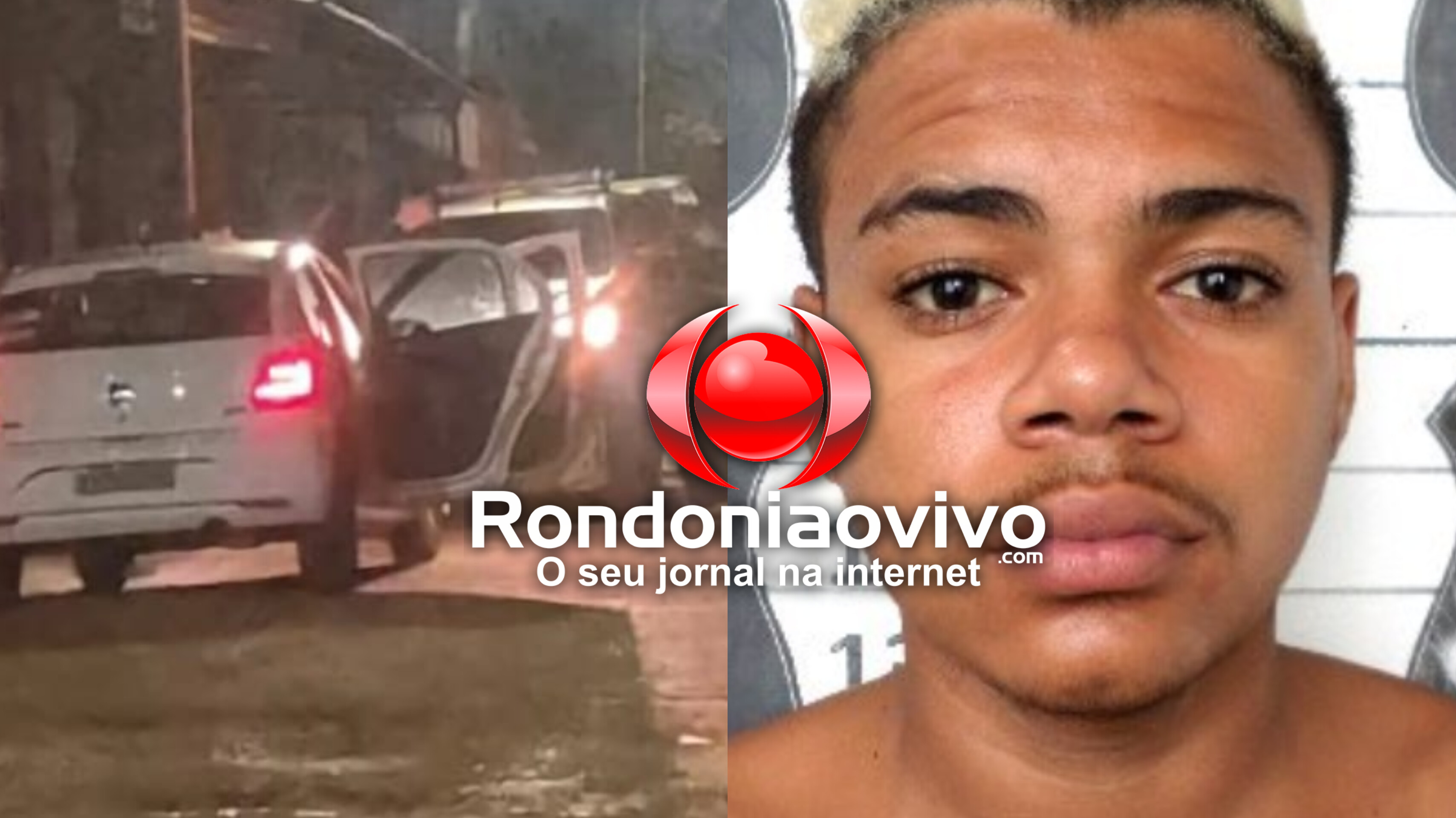 URGENTE: Carro roubado de residência de vigilante é recuperado pela PM; Foragido é preso